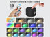 Magnetic LED Wall Sconce (RGB Colors/2-Pack)