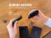 Smart Slim Wallet With GPS and RFID (Orange)