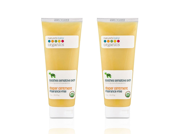 Nature's Baby Organics Fragrance-Free Diaper Ointment (2-Pack)