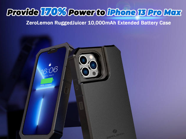 iPhone Battery Case (13 Pro Max/10,000mAh)