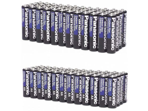 Panasonic Carbon Zinc AA Batteries (24-Pack)