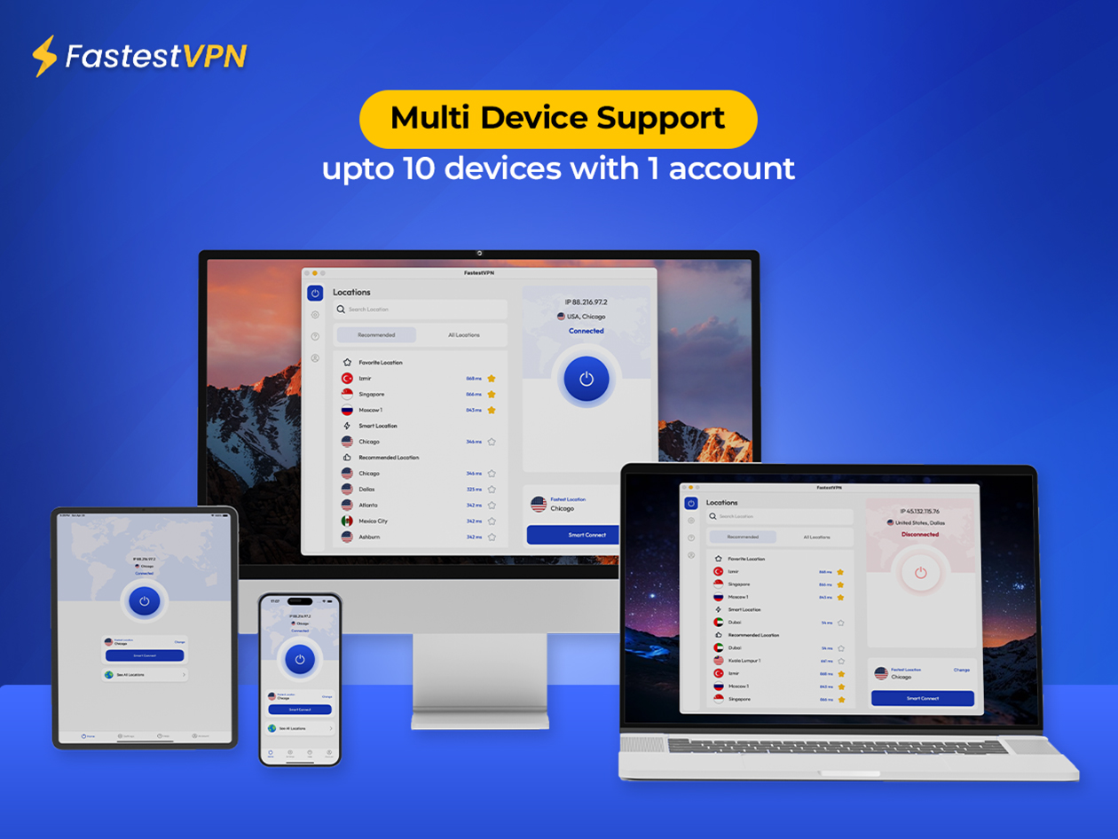 FastestVPN Pro Plan: Lifetime Subscription