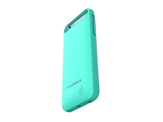 Maxboost 3100mAh Battery Case for iPhone 6/6s (Robbin Egg Blue)