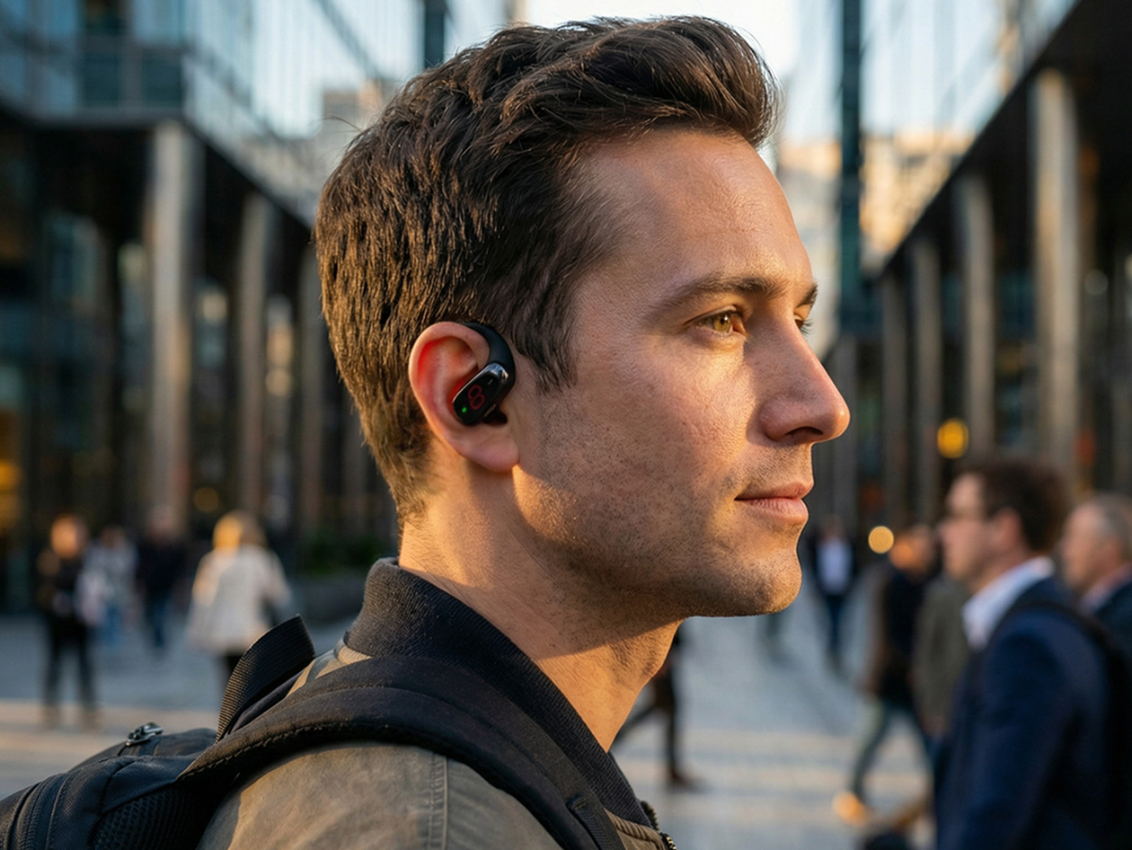 Mymanu Orb Open-Ear AI Translation Earbuds
