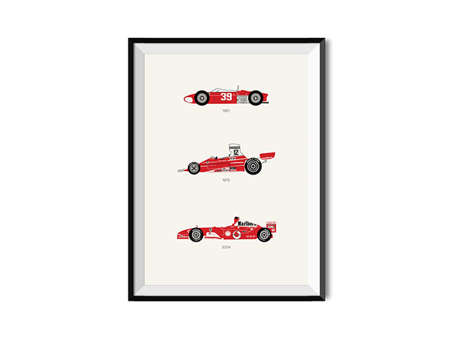 There is Only One Formula: Ferrari F1 Poster (18"x 24")