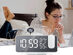 LED Digital Smart Alarm Clock (White)