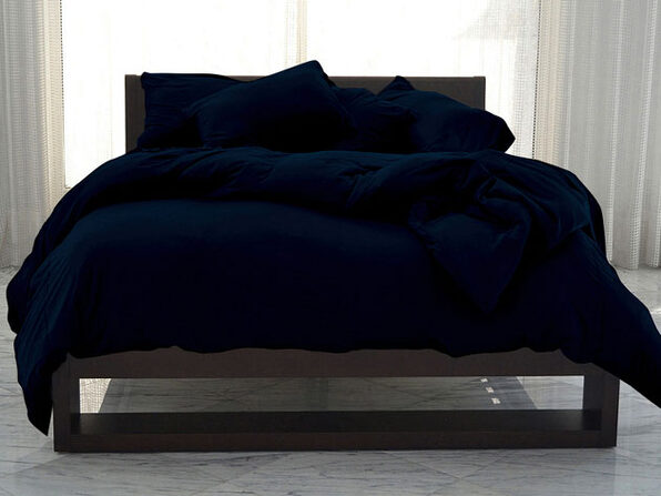Sheex Performance Cooling Duvet Cover Full Queen Navy Joyus