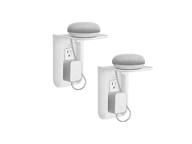Wall Outlet Shelf: 2-Pack