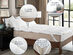 Cheer Collection 230TC Luxurious Down Alternative Mattress Topper (King)