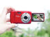 Vivitar 20.1MP Digital Selfie Camera - Red (Certified Refurbished)