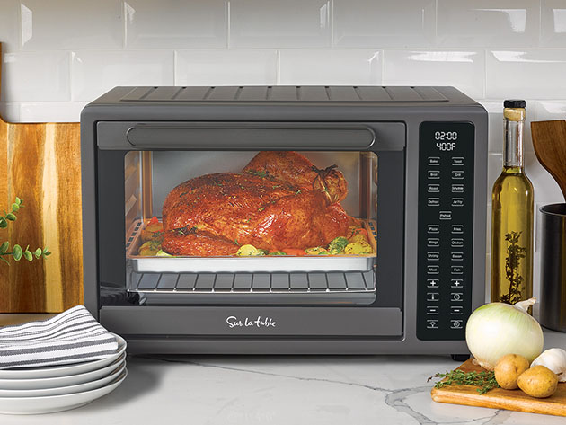 Sur La Table 1.1 Cu. Ft. Multifunctional Air Fryer Toaster Oven