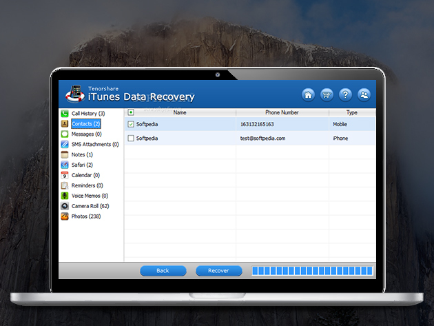 iTunes Data Recovery For Mac