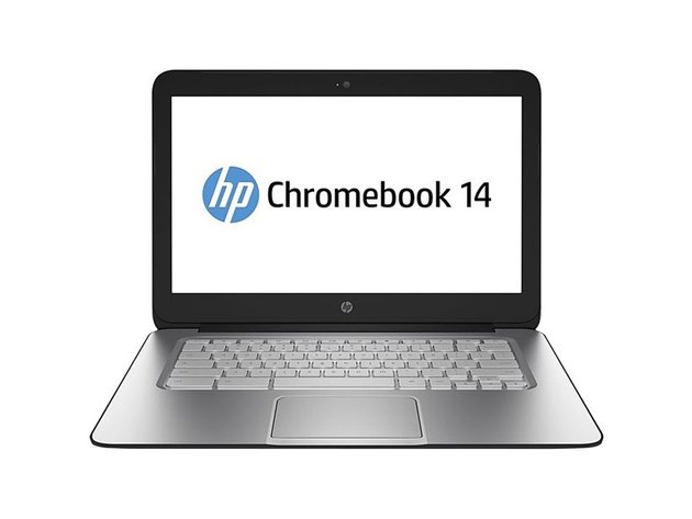 HP Chromebook 14 G1 Chromebook, 1.60 GHz Intel Celeron, 4GB DDR3 RAM, 32GB SSD Hard Drive, Chrome, 11" Screen (Renewed)