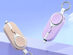 iCharge Nano 2000mAh Keychain USB-C Power Bank & Apple Watch Charger (Lovely Lavender)