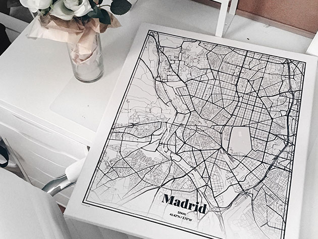 Grafomap Custom Canvas Map: 50% Off Coupon