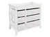 Costway White Sleigh Style Baby Changing Table Diaper 6 Basket Drawer Storage Nursery - White