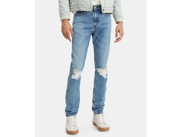 Levi's Men's 510 Ripped-Knee Skinny Jeans Blue Size 33X32 | StackSocial