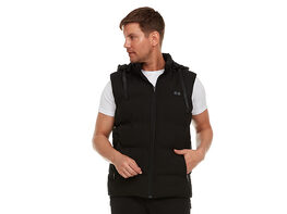 Helios Paffuto Heated Unisex Vest with Power Bank (Black/Large)