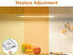 3-Temperature Motion Sensor LED Cabinet Light (3-Pack/30cm)