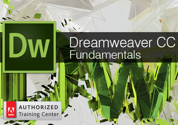 Adobe Dreamweaver CC Fundamentals - Product Image