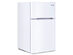 Costway Refrigerator Small Freezer Cooler Fridge Compact 3.2 cu ft. Unit - White