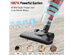 Costway 6-in-1 Handheld Stick Vacuum Cleaner 600W Corded w/ 16KPa Suction & Filtration - Grey+Red