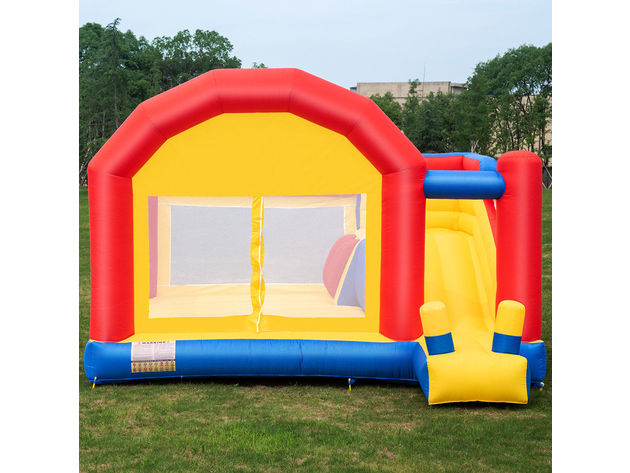 Costway Inflatable Bounce House Slide Bouncer Castle Jumper Playhouse without Blower