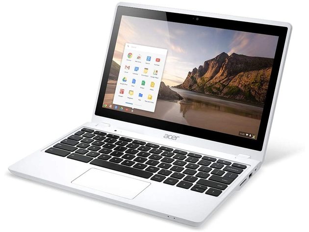 Acer C720p-2457 11" Chromebook, 1.4GHz Intel Celeron, 4GB RAM, 32GB SSD, Chrome (Renewed)