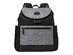 JJ Cole Mezona Cinch Top Backpack Diaper Bag with Secure Zip and 7 pockets, Black Asphalt