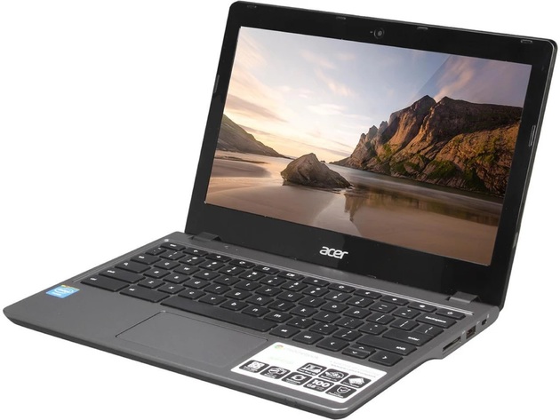 Acer Chromebook C720-2827 Chromebook, 1.40 GHz Intel Celeron, 2GB DDR3 RAM, 16GB SSD Hard Drive, Chrome, 11" Screen (Grade B)