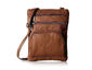 Ultra-Soft Leather Crossbody Bag - Brown