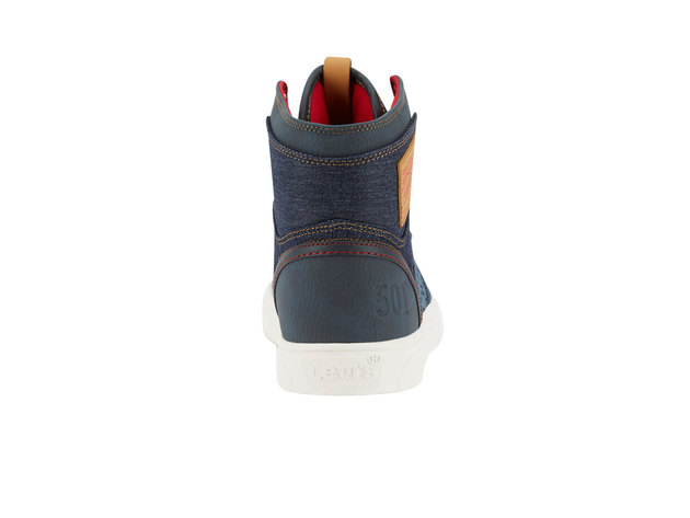 Hi Denim Fashion Hightop Sneaker Shoe 