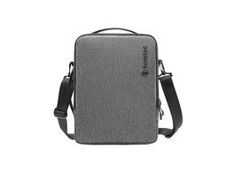 tomtoc Urban Laptop Shoulder Bag For 14-inch MacBook Pro A2442 2021 Gray