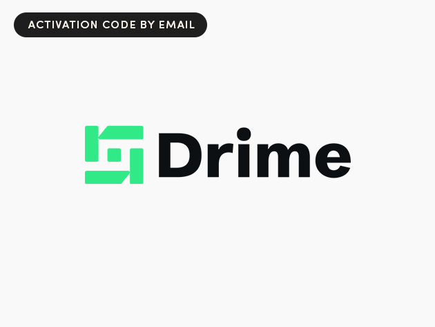 Drime Secure Cloud Storage: Lifetime Subscription (Professional Plan/3TB)