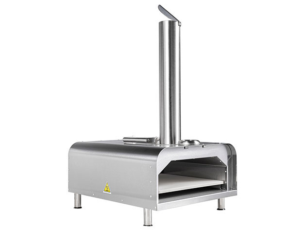 Enter Coupon PIZZA27 for Discount! Wood-Fired & Portable, This Oven Lets You Make Pizza, Steaks, Fish, Burgers, and So Much More in Just a Few Minutes