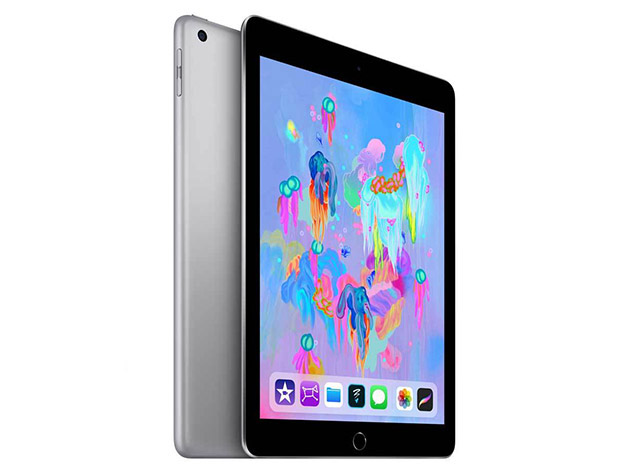 Apple iPad 6th Gen 9.7", 32GB - Space Gray (Refurbished: Wi-Fi + 4G Unlocked)