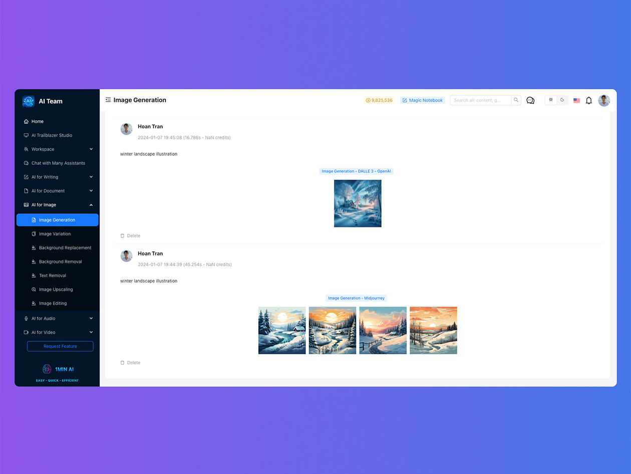 1min.AI: 3-Year Subscription (Advanced Business Plan)