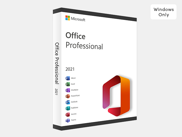 The All-in-One Microsoft Office Pro 2021 for Windows: Lifetime License +  Windows 11 Pro Bundle