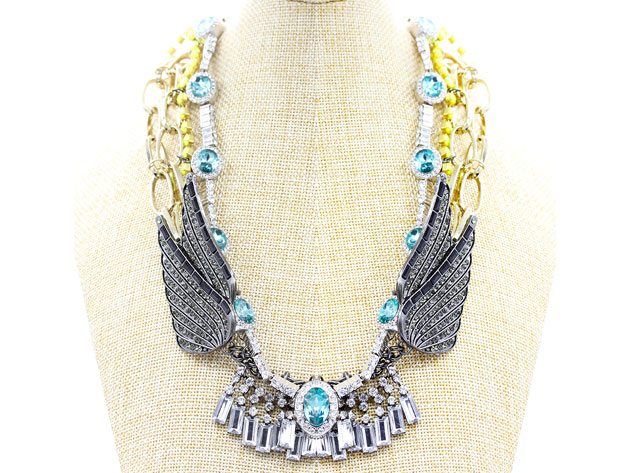 Angel Wings Fantasy Necklace By "The Countess" Luann de Lesseps