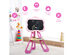 Costway 4 in 1 Kids Art Easel Magnetic Double Sided Chalkboard Whiteboard w/ Accessories - Pink