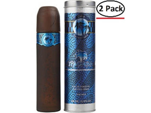 CUBA LAS COPACABANA by  EDT SPRAY 3.4 OZ for MEN ---(Package Of 2)
