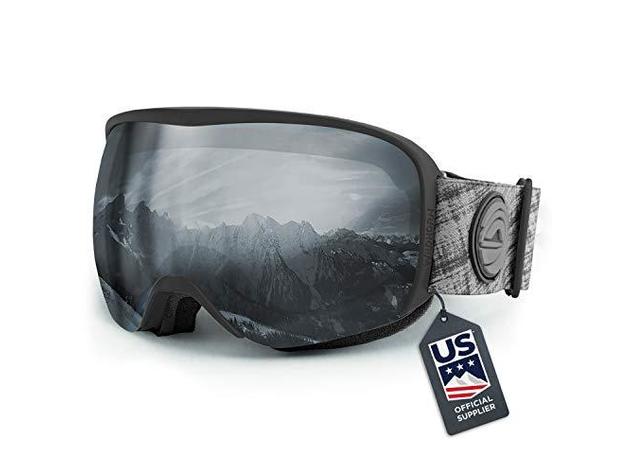 Wildhorn Cristo Ski Goggles - Stealth, Jet Black (New)