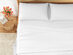 4-Piece Pre-Washed Microfiber Sheet Set (White/King)