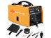 Goplus MIG 130 Welder No Gas Flux Core Wire Automatic Feed Welder IGBT Inverter - Orange