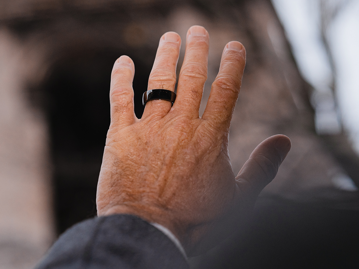 Circular Ring 2 - Medical-Grade Smart Ring (Obsidian Black/Size 14)