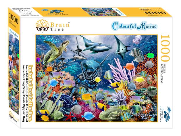 Colorful Marine Jigsaw Puzzles 1000 Piece