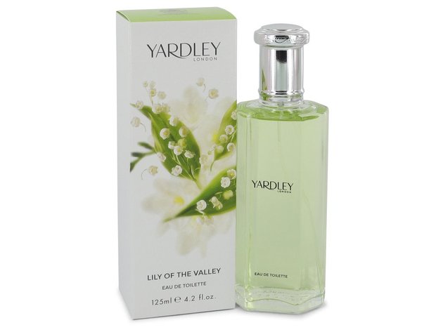 3 Pack Lily of The Valley Yardley by Yardley London Eau De Toilette Spray 4.2 oz for Women