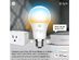 Cync by GE 93128974 Tunable White Direct Connect Smart Bulbs (2 LED A19 Light Bulbs)