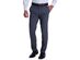 Kenneth Cole Reaction Men's Stretch Heather Glen Plaid Slim Fit Flat Front Dress Pants Charcoal Heather Charcoal Size 32X29