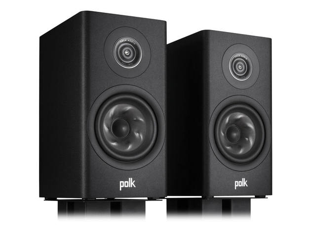 Polk Audio R100BK Reserve R100 Black Bookshelf Speakers (Pair)